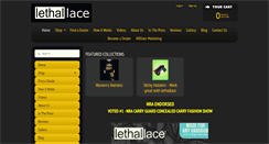 Desktop Screenshot of lethallace.com